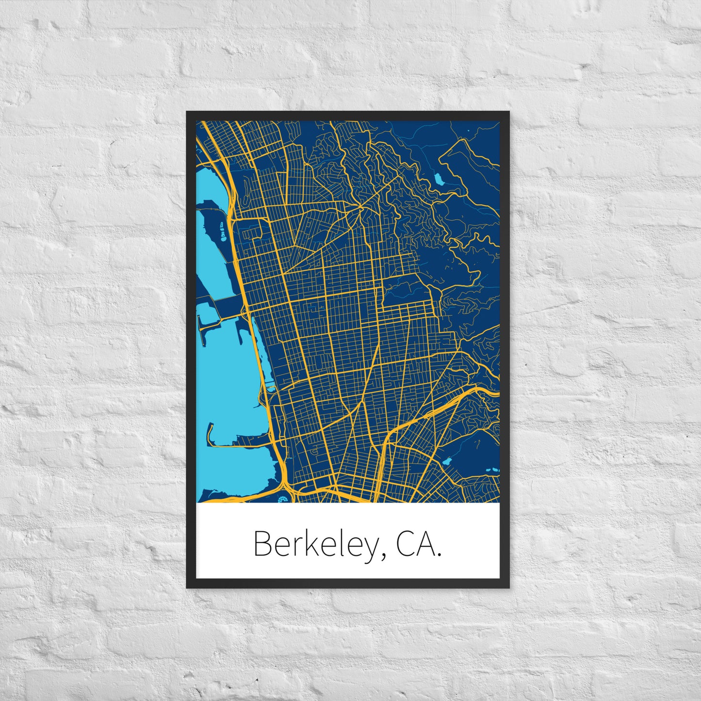 Berkeley, CA. - Berkeley Blue & California Gold