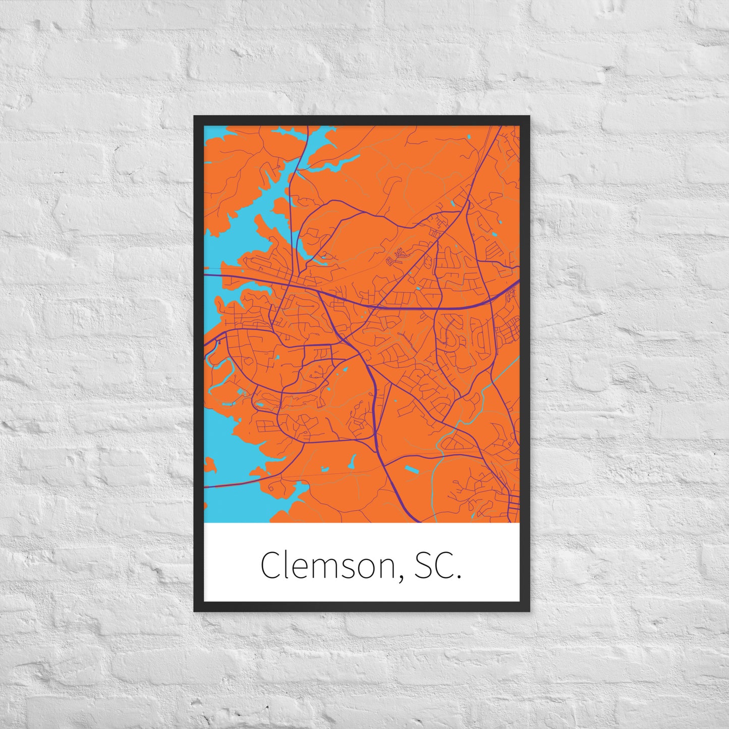 Clemson, SC. - Orange & Regalia