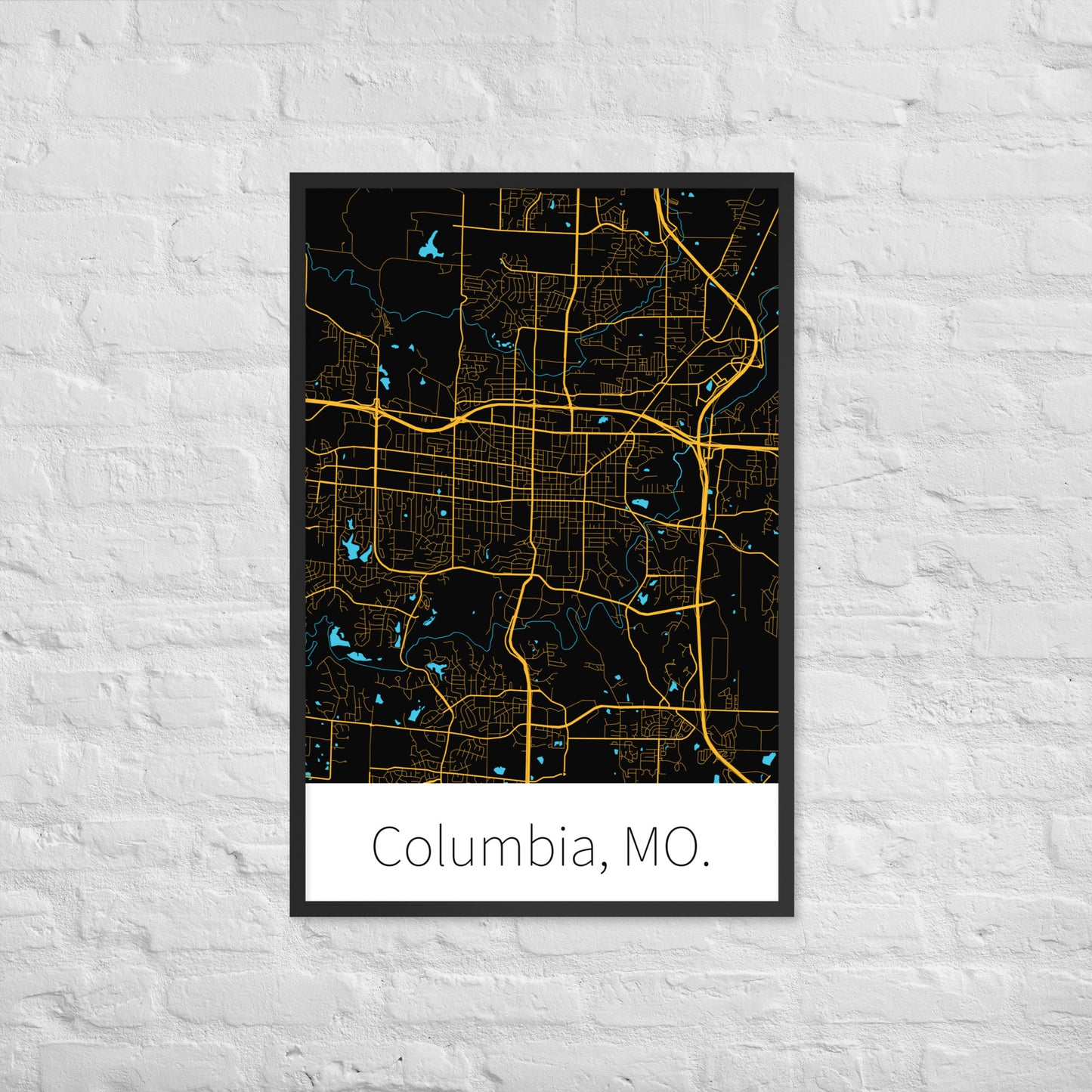 Columbia, MO. - Black & Gold