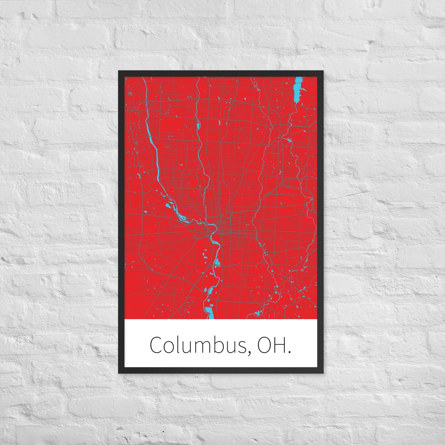 Columbus, OH. - Scarlet & Gray