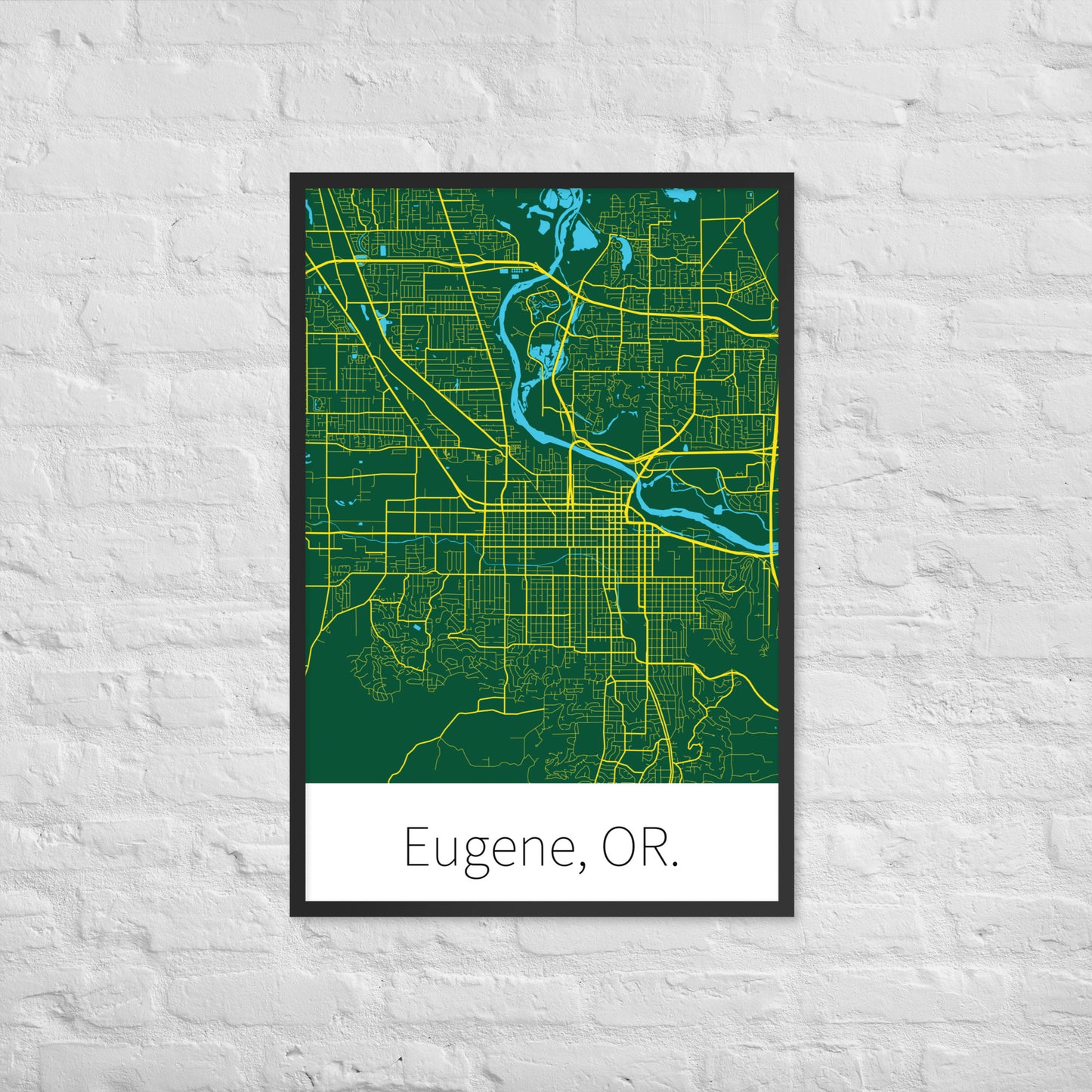 Eugene, OR. - Oregon Green & Yellow