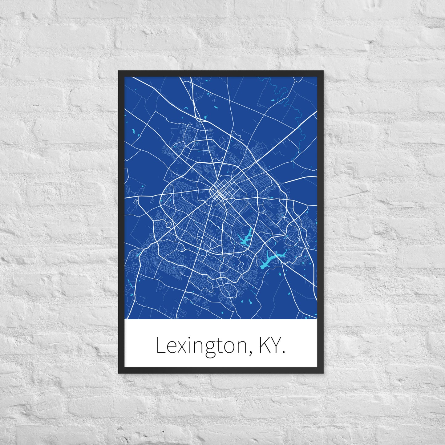 Lexington, KY. - Blue & White