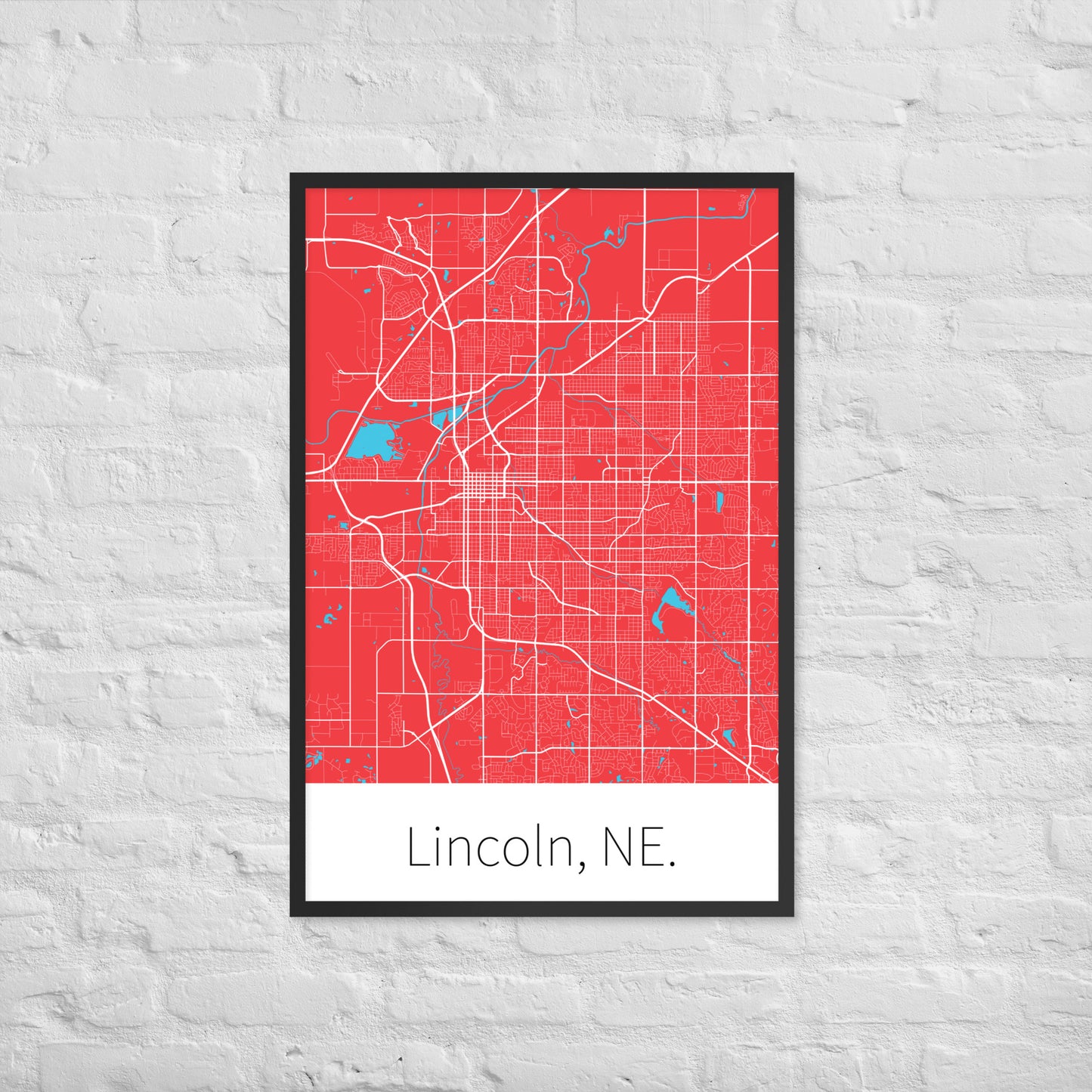 Lincoln, NE. - Red & White