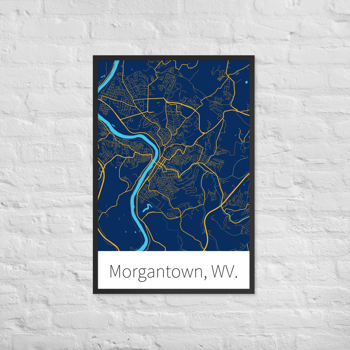 Morgantown, WV. - Blue & Gold